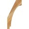 Ekena Millwork 4"W x 8"D x 16"H Imperial Rough Sawn Knee Brace, Western Red Cedar BRC04X08X16IMP00RWR - alternate 3